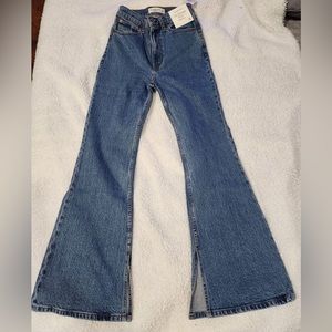 High rise vintage flare jeans